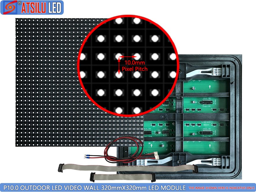 P10mm Outdoor LED Video Wall SMD Front Service Module